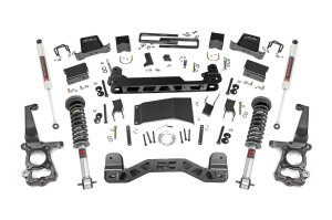 Ford F-150 Suspension Lift Kit - Front + Rear - Rough Country - M1 Struts/M1 - '15-'20